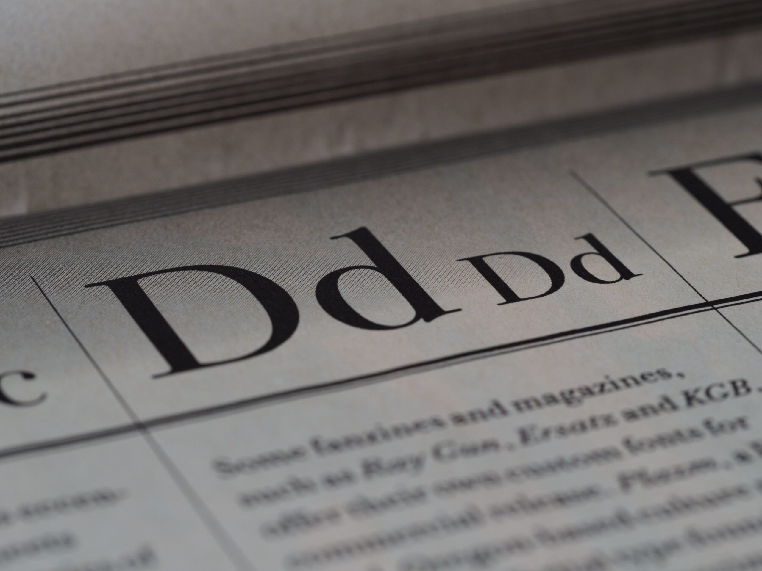 font pairings for photography websites